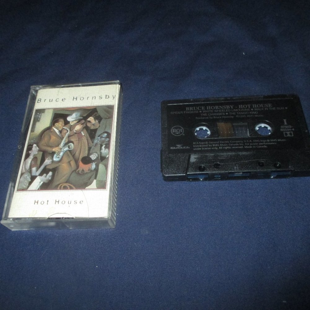 Bruce Hornsby - Hot House on cassette (BMG Canada , 1995)